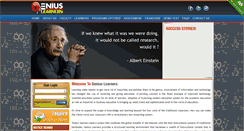 Desktop Screenshot of geniuslearners.com